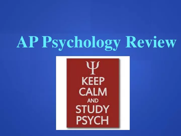 PPT AP Psychology Review PowerPoint Presentation, free download ID