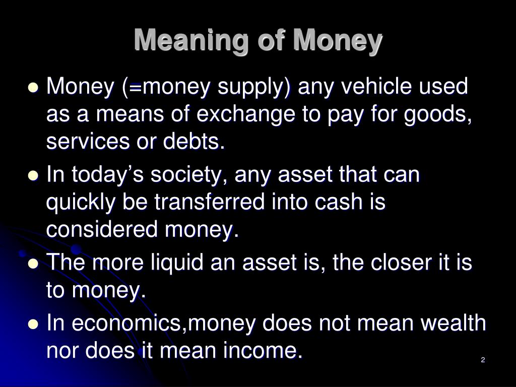 PPT What Is Money? PowerPoint Presentation, free download ID5420488