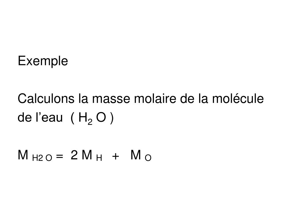 PPT  LA MOLE EN CHIMIE PowerPoint Presentation, free download  ID5422093