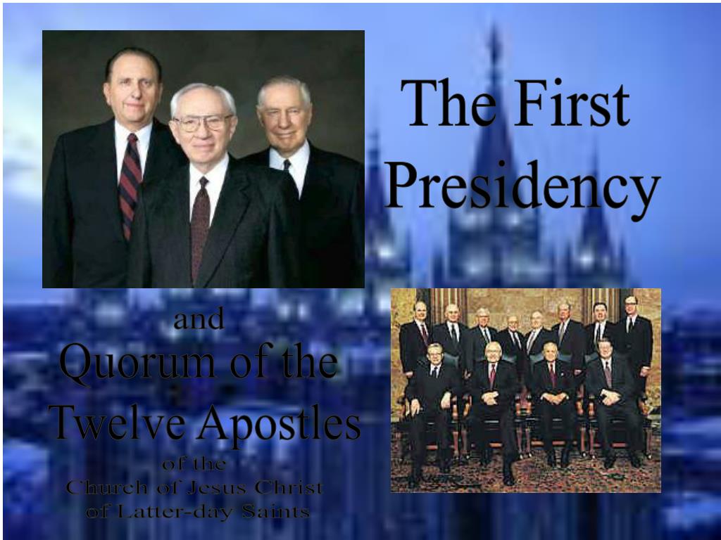 PPT - The First Presidency PowerPoint Presentation, free download - ID:5422242