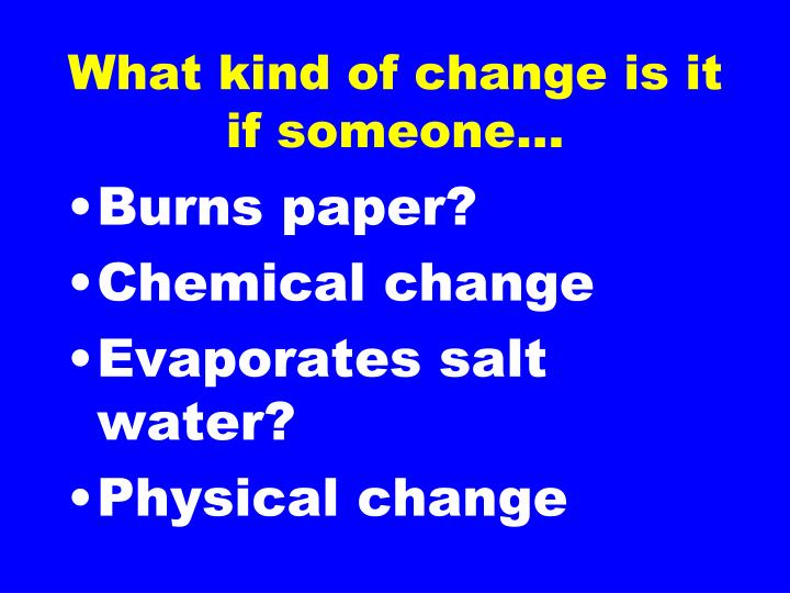 is burning paper a chemical change is burning paper a chemical change