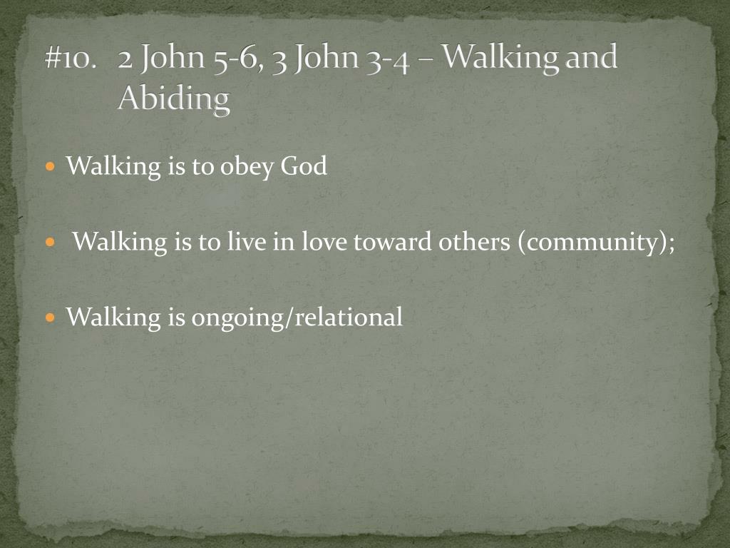 Ppt Preaching From 123 John Powerpoint Presentation Free Download
