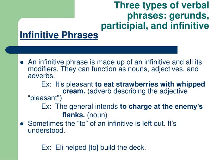 PPT - Grammar: Phrases PowerPoint Presentation - ID:5423073