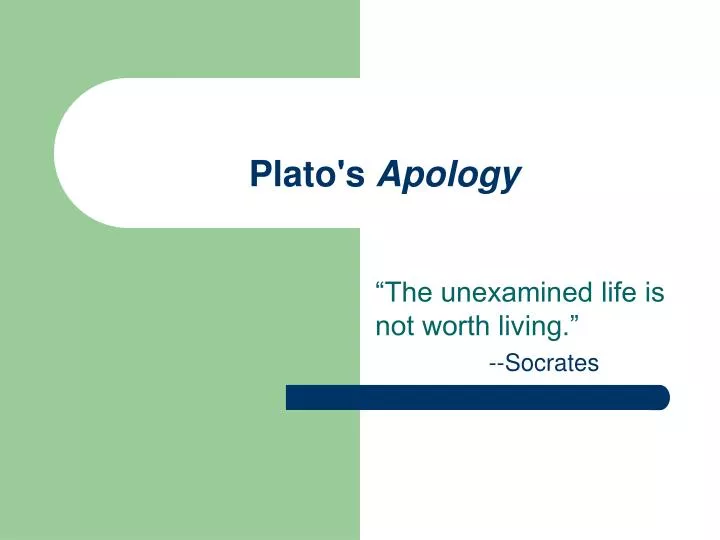 analysis of platos apology Analysis of plato's apology the apology is plato's recollection and interpretation of the trial of socrates (399 bc) in this dialogue socrates explains who he is and what kind of life he led. analysis of platos apology Analysis of plato's apology the apology is plato's recollection and interpretation of the trial of socrates (399 bc) in this dialogue socrates explains who he is and what kind of life he led.