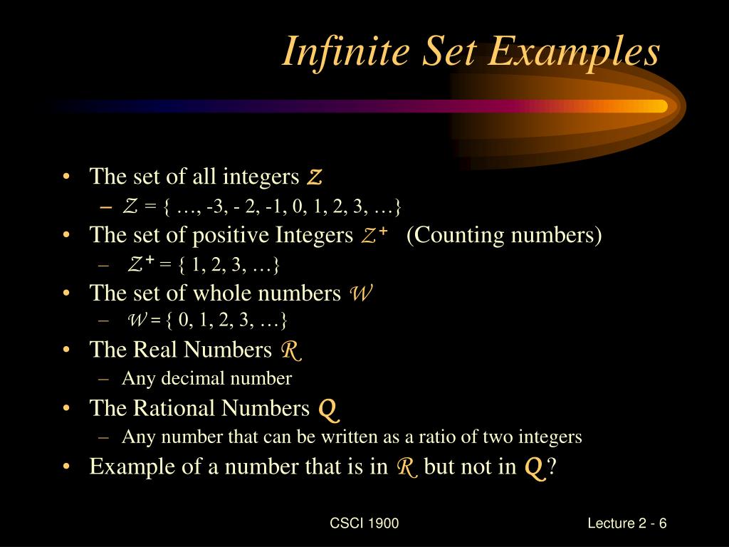 PPT - Lecture 2 Introduction To Sets PowerPoint ...