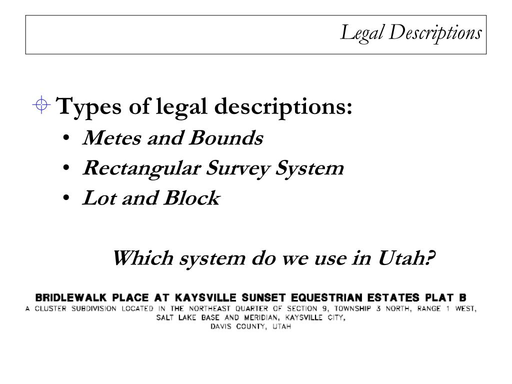 metes and bounds vs rectangular survey metes and bounds vs rectangular survey