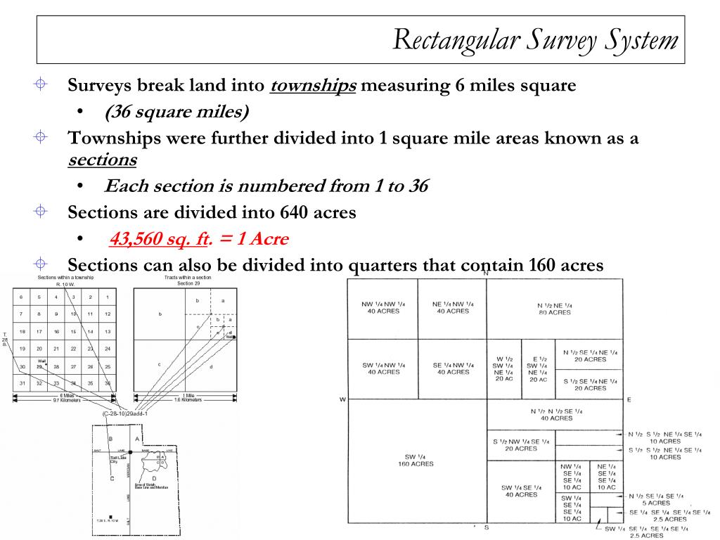 metes and bounds vs rectangular survey metes and bounds vs rectangular survey