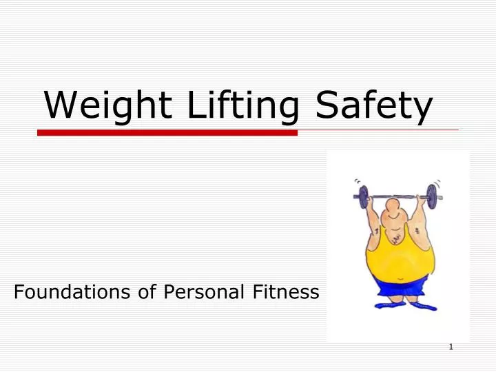 PPT Weight Lifting Safety PowerPoint Presentation, free download ID