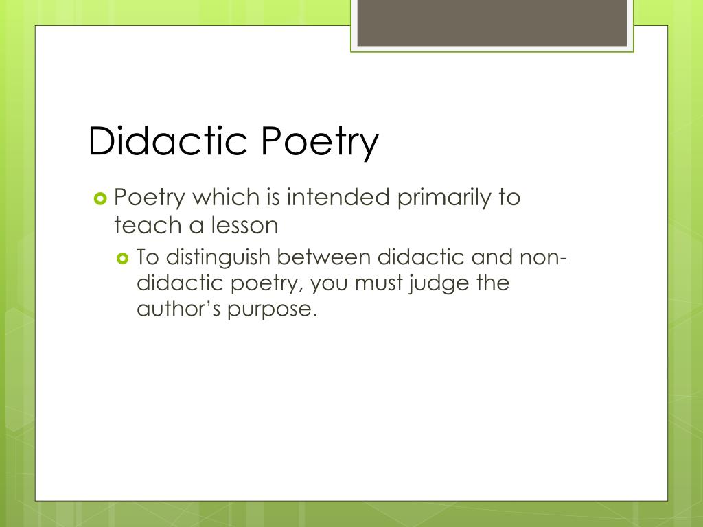 PPT - Advanced Placement Poetry Terms PowerPoint Presentation