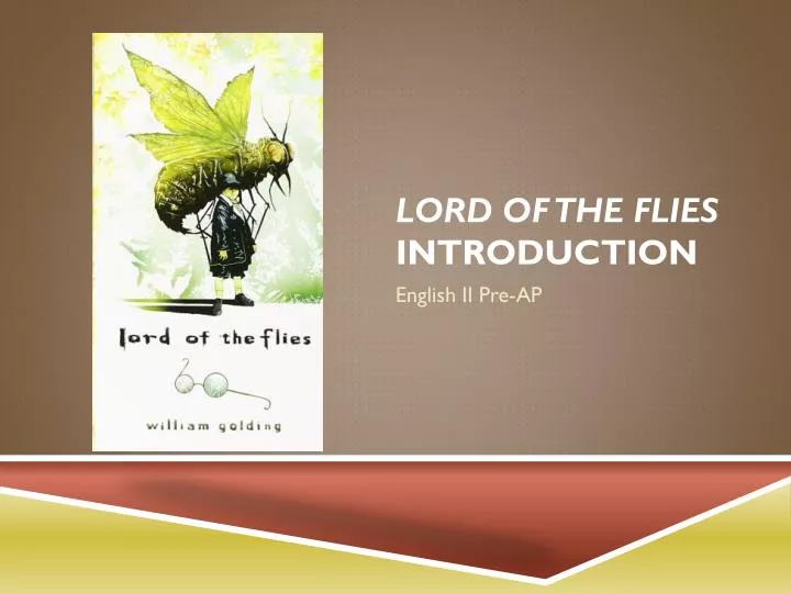 The Lord Of The Flies: Are People Born Good Or Evil?