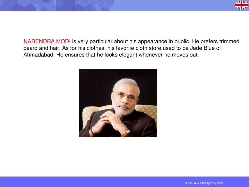 powerpoint presentation on narendra modi