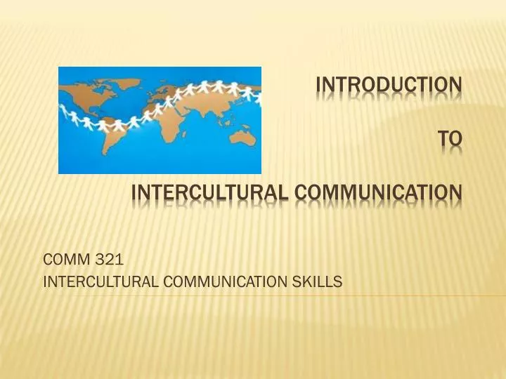 comm 321 intercultural communication skills n.
