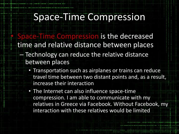 time space compression article
