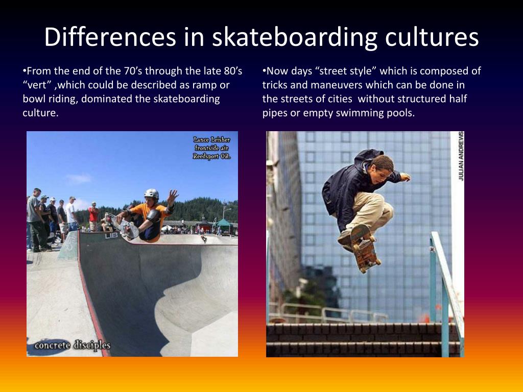 PPT - SKATEBOARDING IN THE UNITED STATES PowerPoint Presentation, free ...