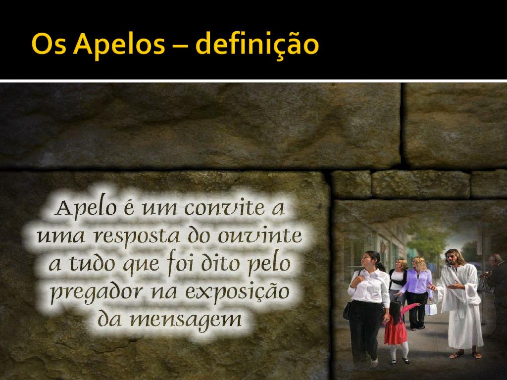 Apelo à definição –