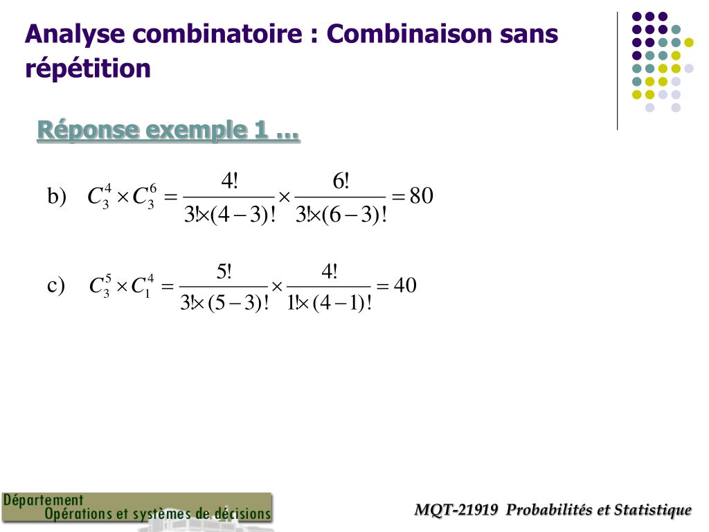 PPT - Chapitre 4 Introduction à la théorie probabiliste PowerPoint  Presentation - ID:5430619