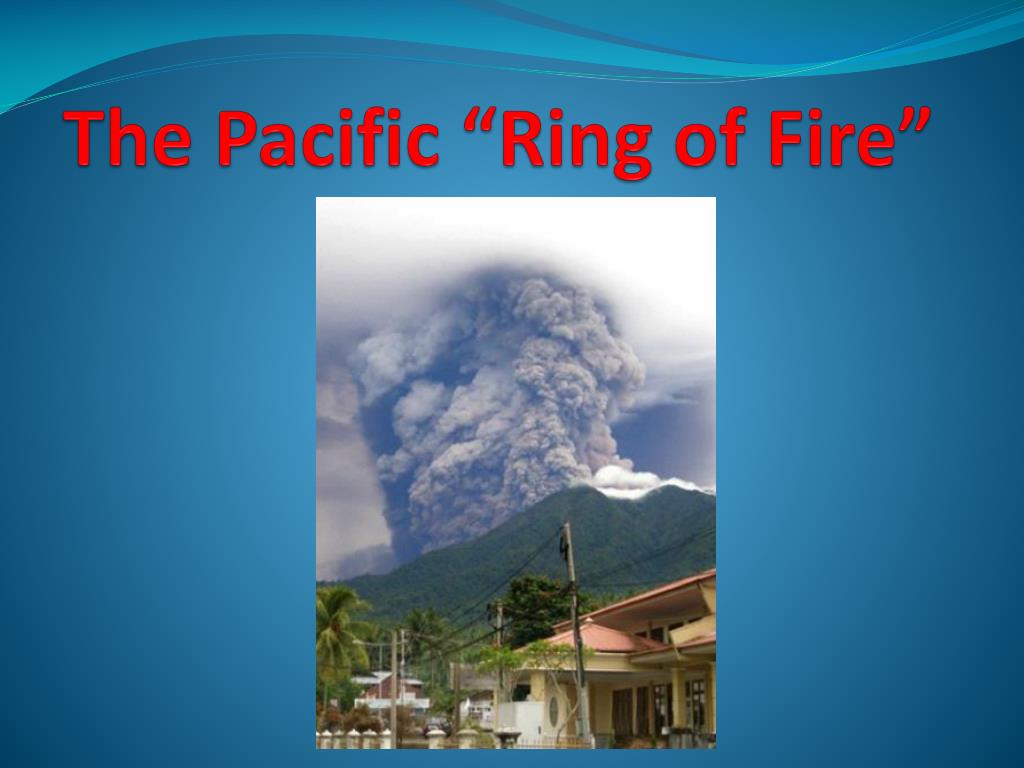 the pacific ring of fire l