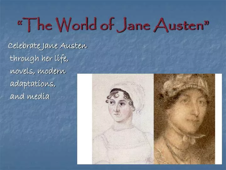 project presentation jane austen