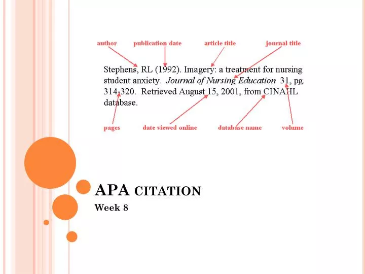 apa style of referencing website