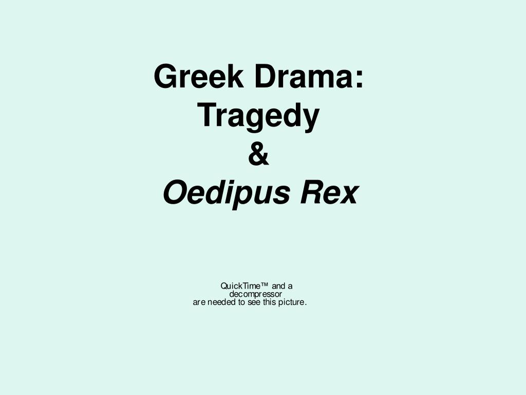 oedipus rex as a tragedy essay