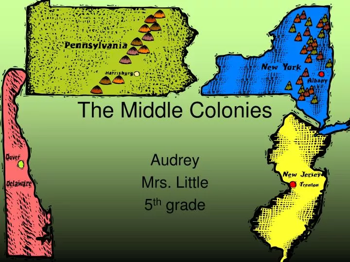 PPT The Middle Colonies PowerPoint Presentation, free download ID