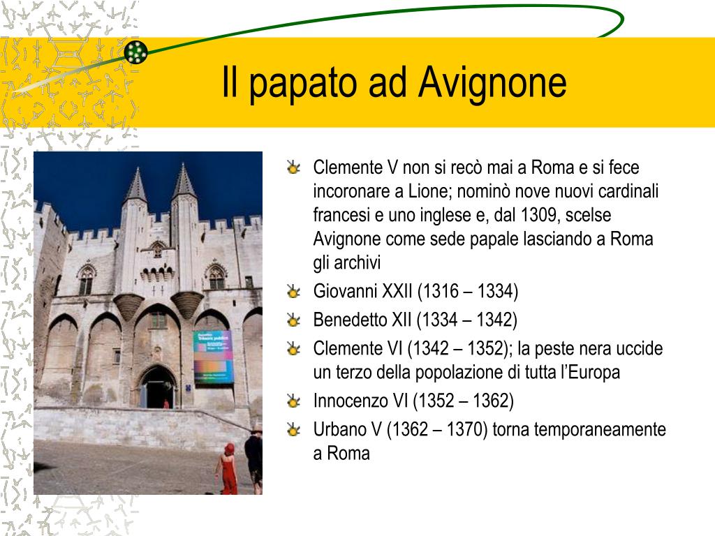PPT - Gli ordini mendicanti ed il papato avignonese PowerPoint Presentation  - ID:5432483