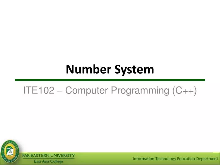 number system n.