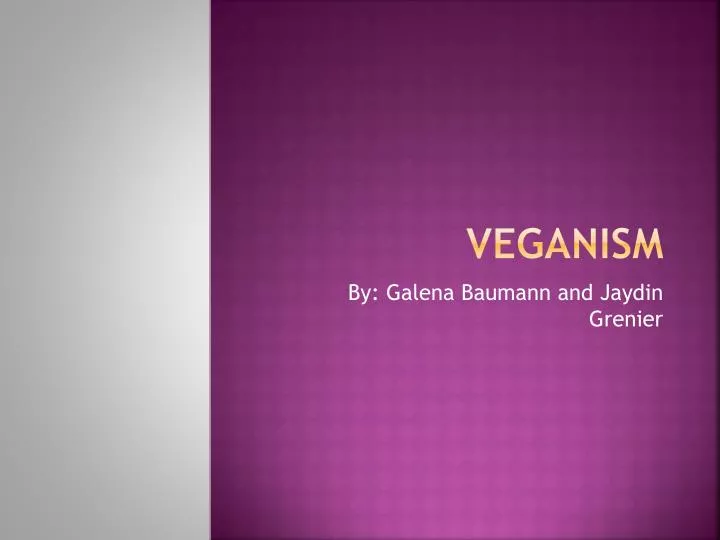 veganism n.