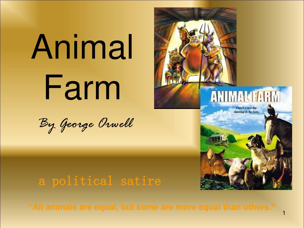 discuss animal farm as a political satire