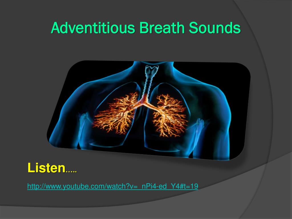 adventitious breath sounds adventitious breath sounds