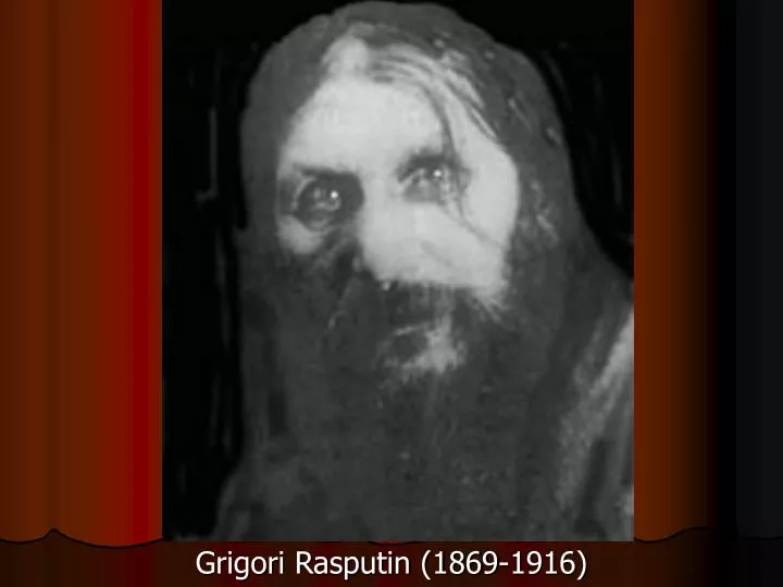 PPT - Grigori Rasputin (1869-1916) PowerPoint Presentation, free