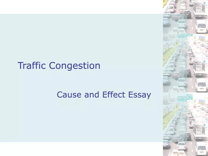 PPT - Traffic Congestion PowerPoint Presentation, free download - ID ...