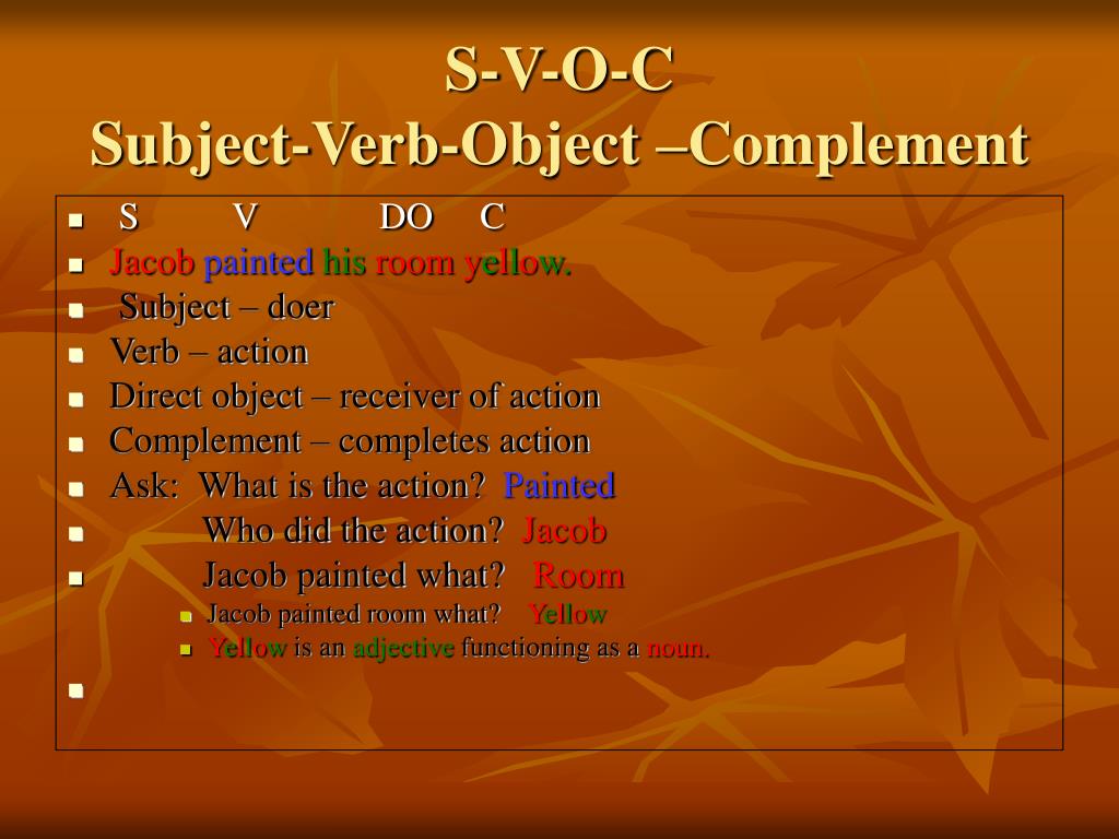 Написать subject. Subject verb object complement. Verb complementation в английском. Subject verb. Subject verb object.