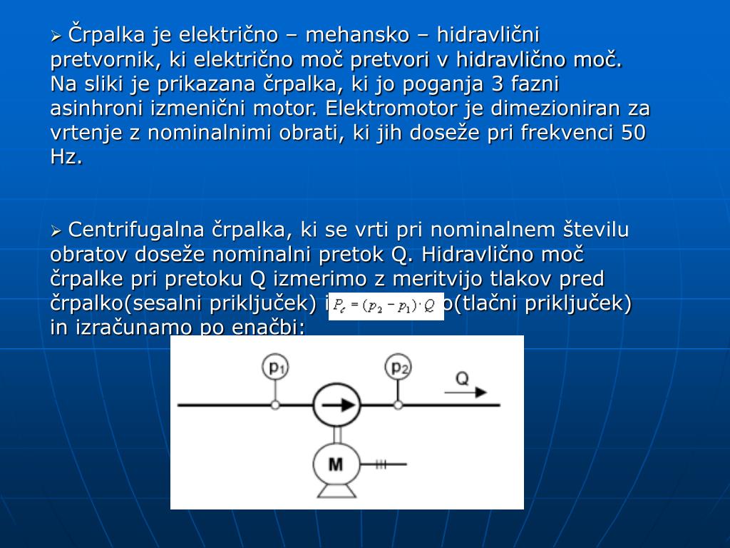 PPT - AVTOMATIZIRANO MERJENJE H-Q KARAKTERISTIK ČRPALK PowerPoint  Presentation - ID:5442347