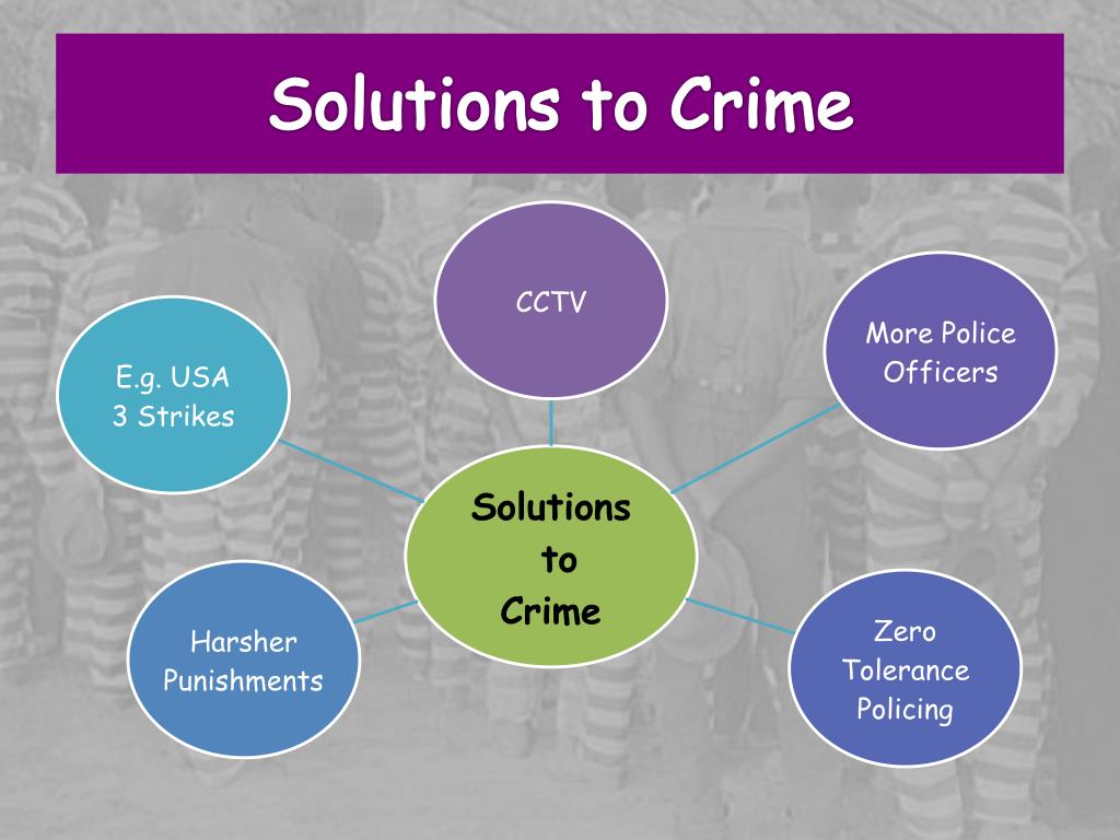violent crime in cities solutions essay