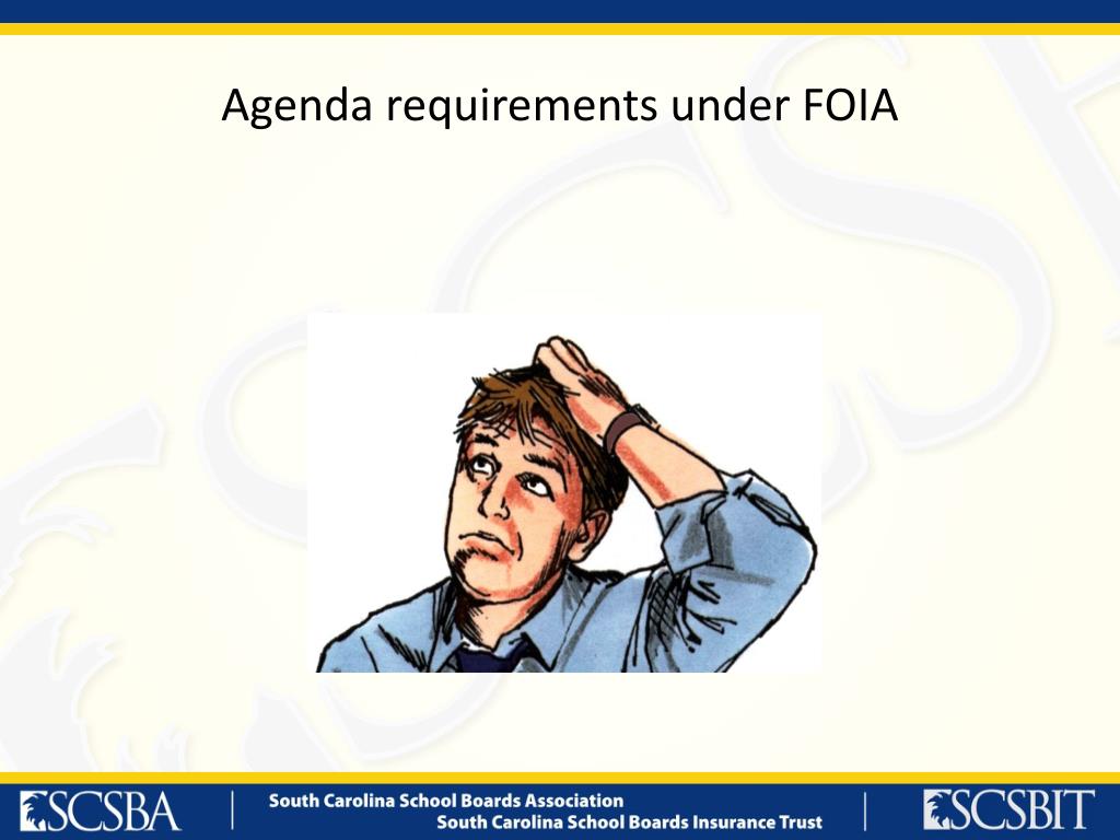PPT - Understanding FOIA Requirements & Agenda Policies for Public ...