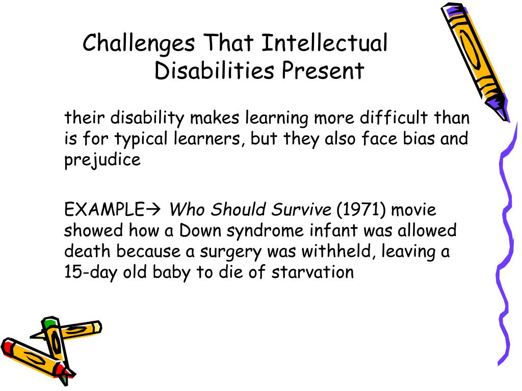 PPT Definition Of Intellectual Disabilities PowerPoint Presentation 