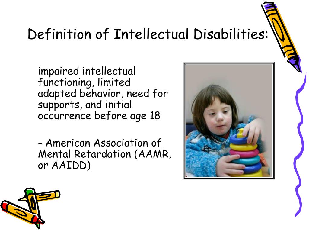 powerpoint presentation on intellectual disability