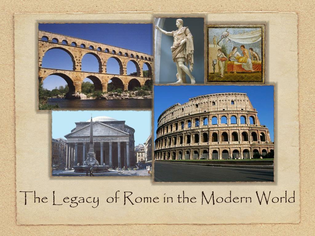 roman contributions to modern society