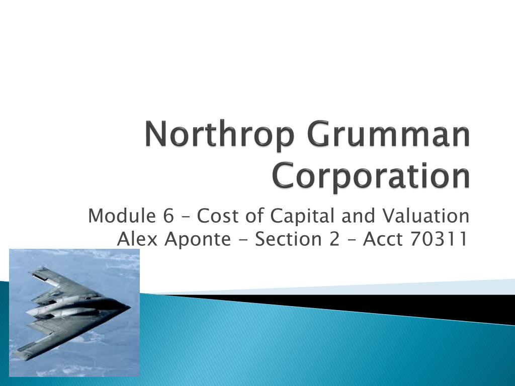 PPT Northrop Grumman Corporation PowerPoint Presentation, free
