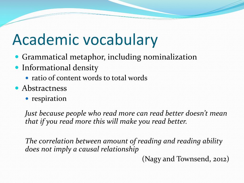 university vocabulary ppt