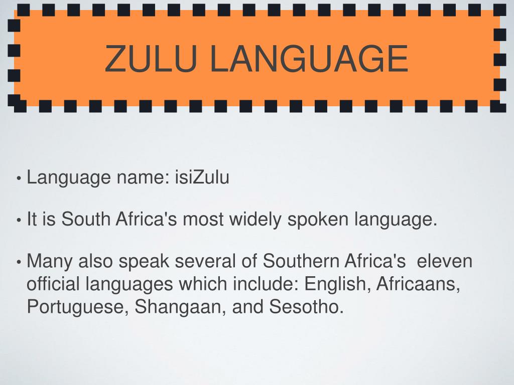 essay in zulu language