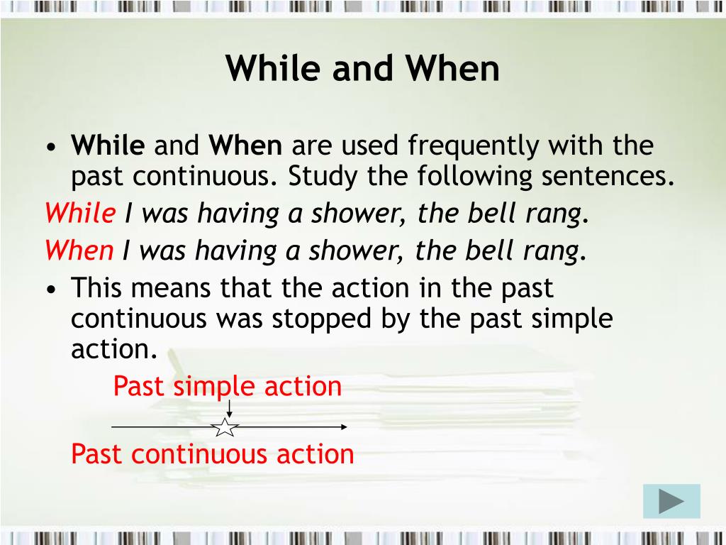 Переведи while. Past Continuous while when. When while. When или while. While и when употребление.