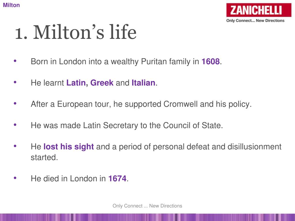 PPT - John Milton PowerPoint Presentation, free download - ID:5453341