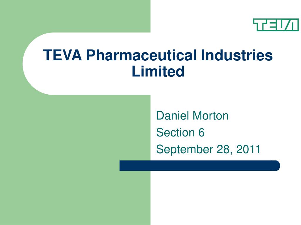 PPT - TEVA Pharmaceutical Industries Limited PowerPoint Presentation, free  download - ID:5453362