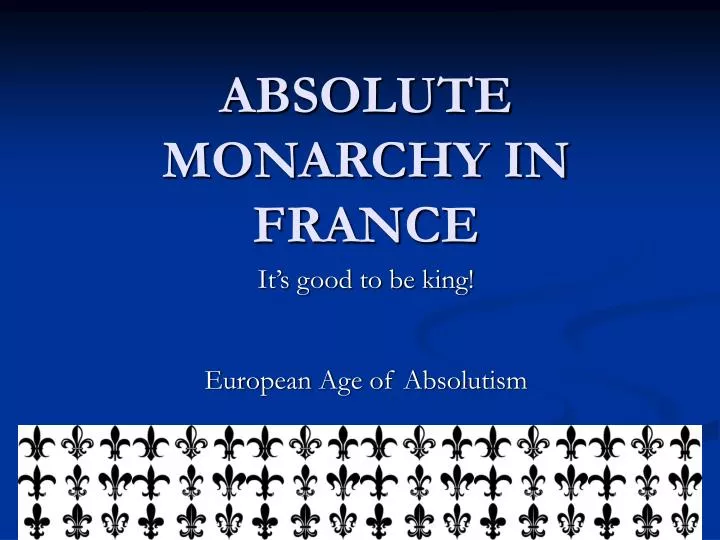an analysis of absolution in france Absolutism in france the foundations of french absolutism: when henry iv became king of france in 1589, he inherited a royal messpeasants were on the verge of starvation due to poor harvests wolves, and bands of demoralized soldiers were a constant danger, and the population shrinking. an analysis of absolution in france Absolutism in france the foundations of french absolutism: when henry iv became king of france in 1589, he inherited a royal messpeasants were on the verge of starvation due to poor harvests wolves, and bands of demoralized soldiers were a constant danger, and the population shrinking.