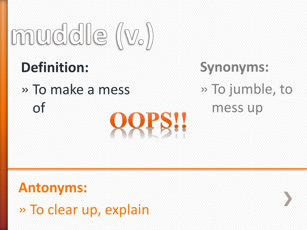 mess with synonym mess with synonym