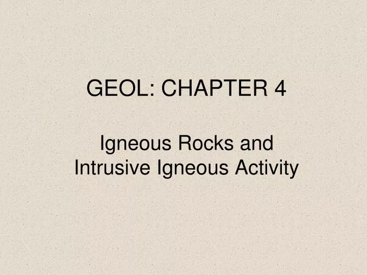 geol chapter 4 n.