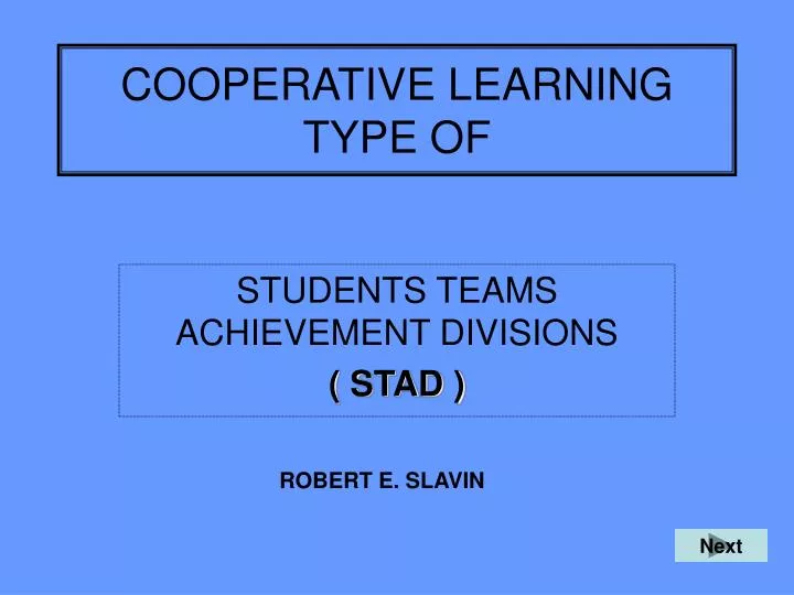 PPT COOPERATIVE LEARNING TYPE OF PowerPoint Presentation Free 