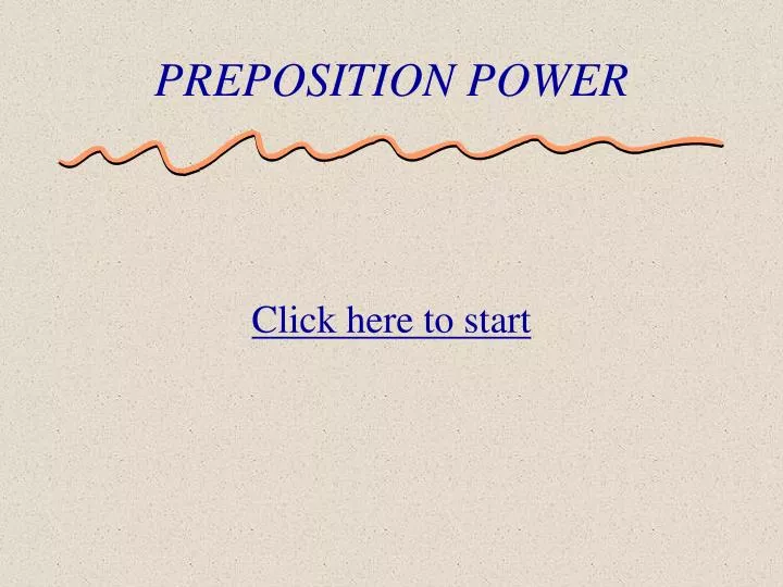 preposition power n.